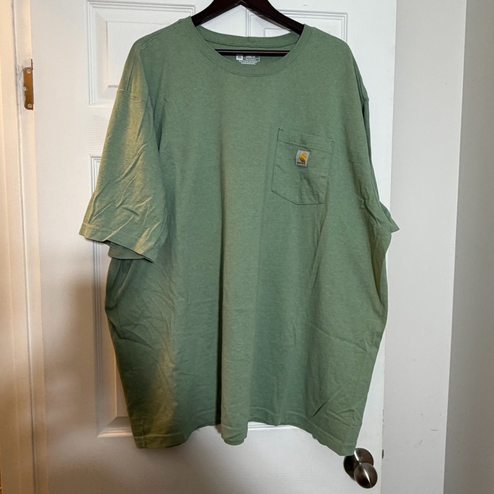 Carhartt Men's Sage Green Short Sleeve Tee